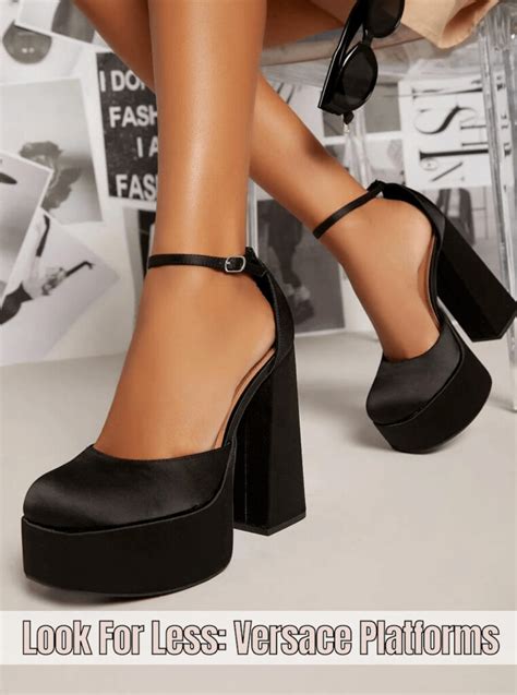 target versace dupes|Versace platform heels.